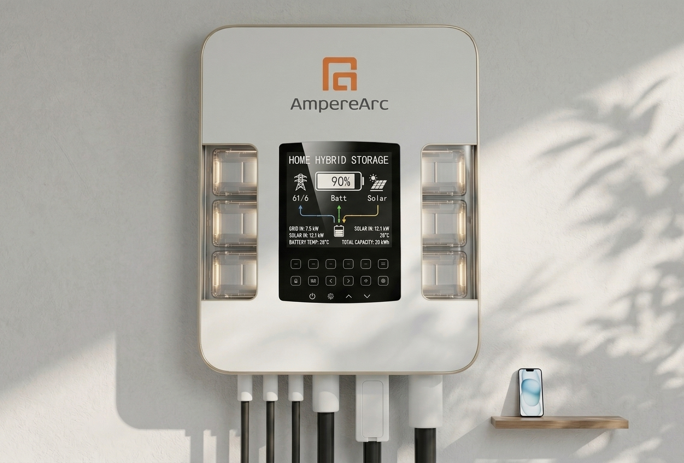 AmpereArc 10kW Hybrid Inverter (3 Phase)
