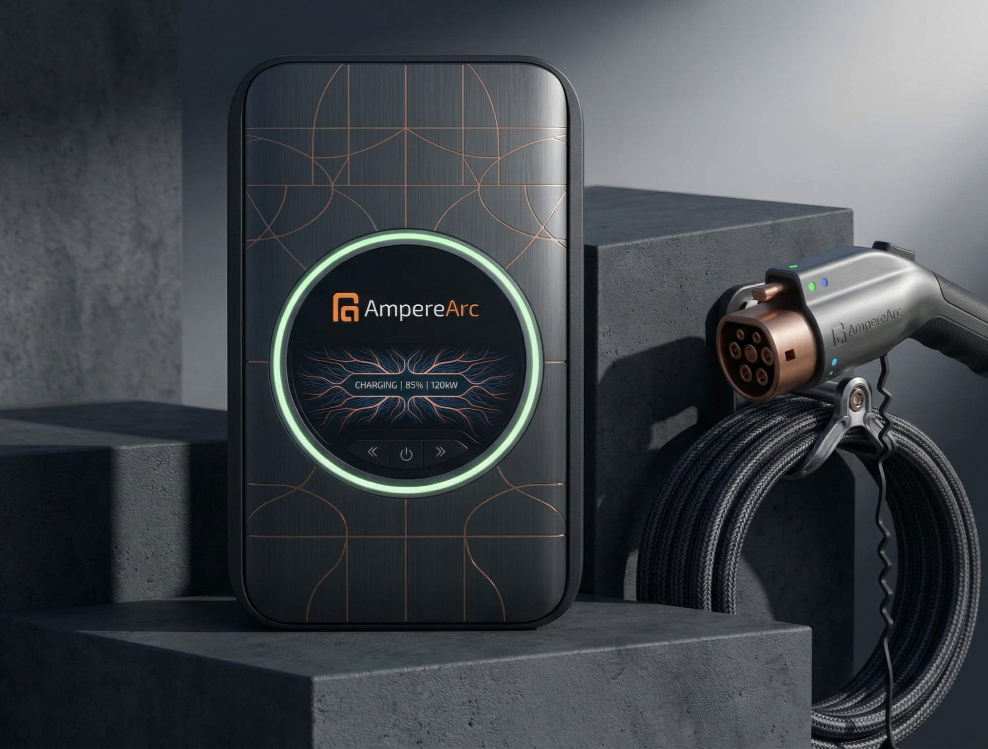 AmpereArc 7kW Smart EV Charger